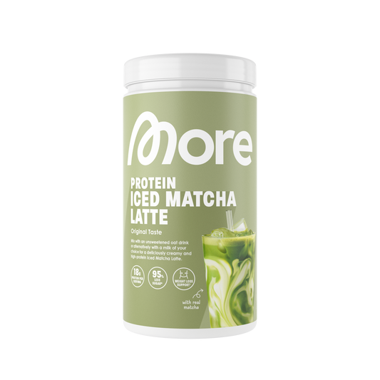 More Protein Iced Matcha Latte